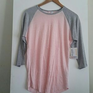 NWT S Lularoe Randy Pink & Gray sold